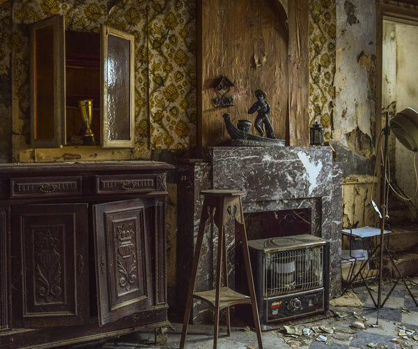 Abandoned Room and Furniture