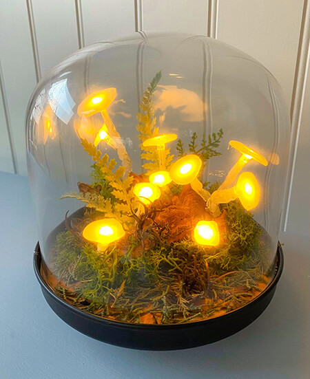 Little Ivy Designs – Forest floor fungi light