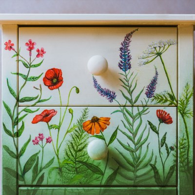 Wildflowers bedside drawers