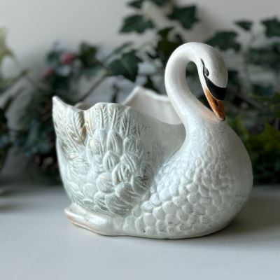 Swan Planter